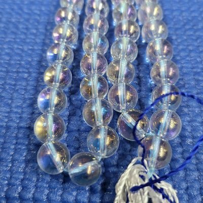 Aura quartz Mala